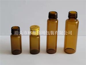 棕色C型口服液玻璃瓶-管制C型口玻璃瓶