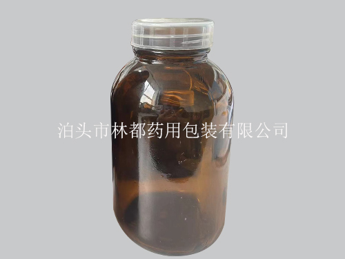 500ml棕色药瓶-固体棕色玻璃瓶-液体药用玻璃瓶