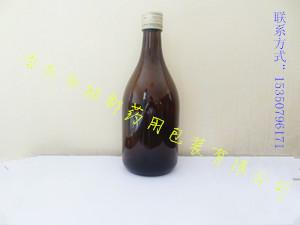 棕色酒瓶-玻璃瓶