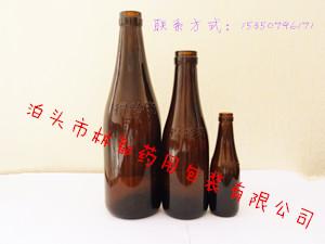 棕色酒瓶-玻璃瓶